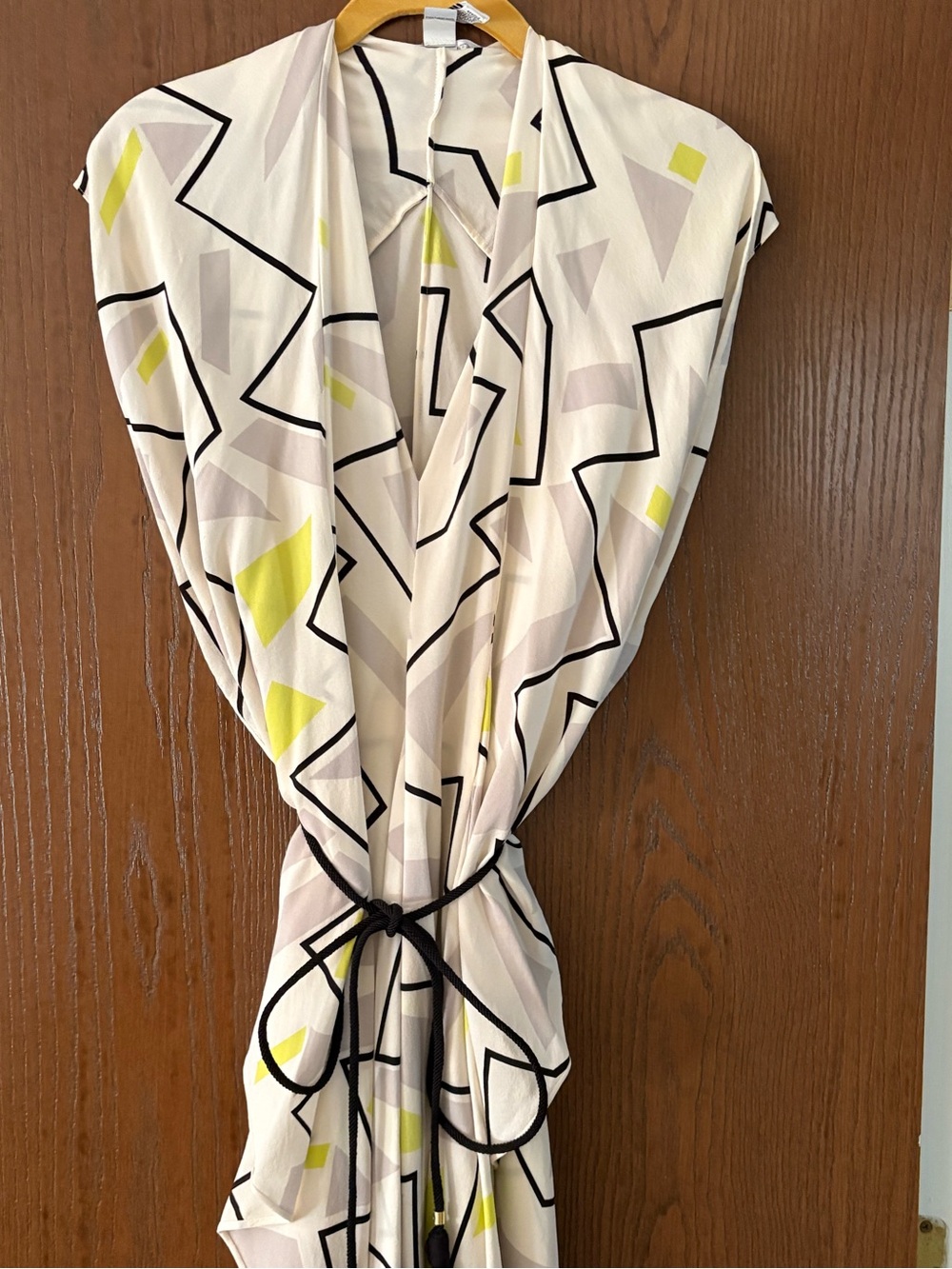 Diane Von Furstenberg Dress with Holographic Brand Tag